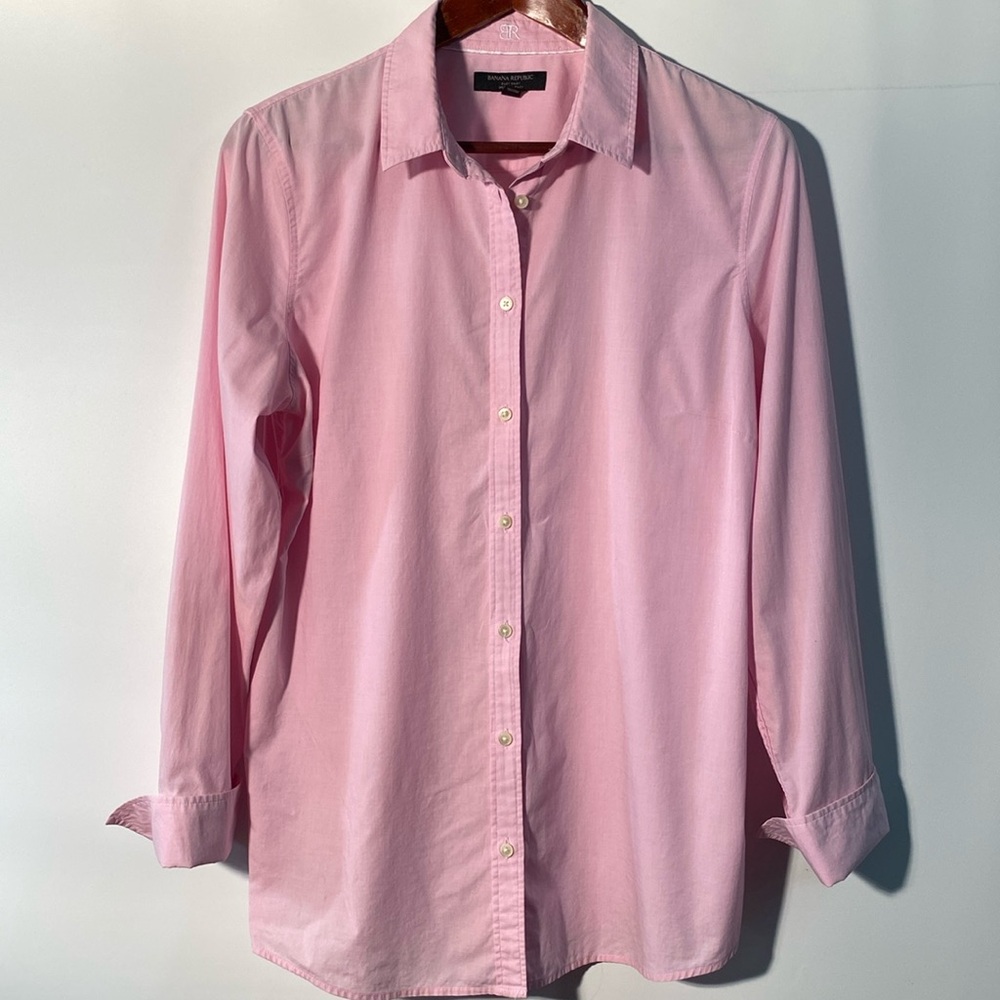 Banana Republic - Riley button up blouse. Size 14
